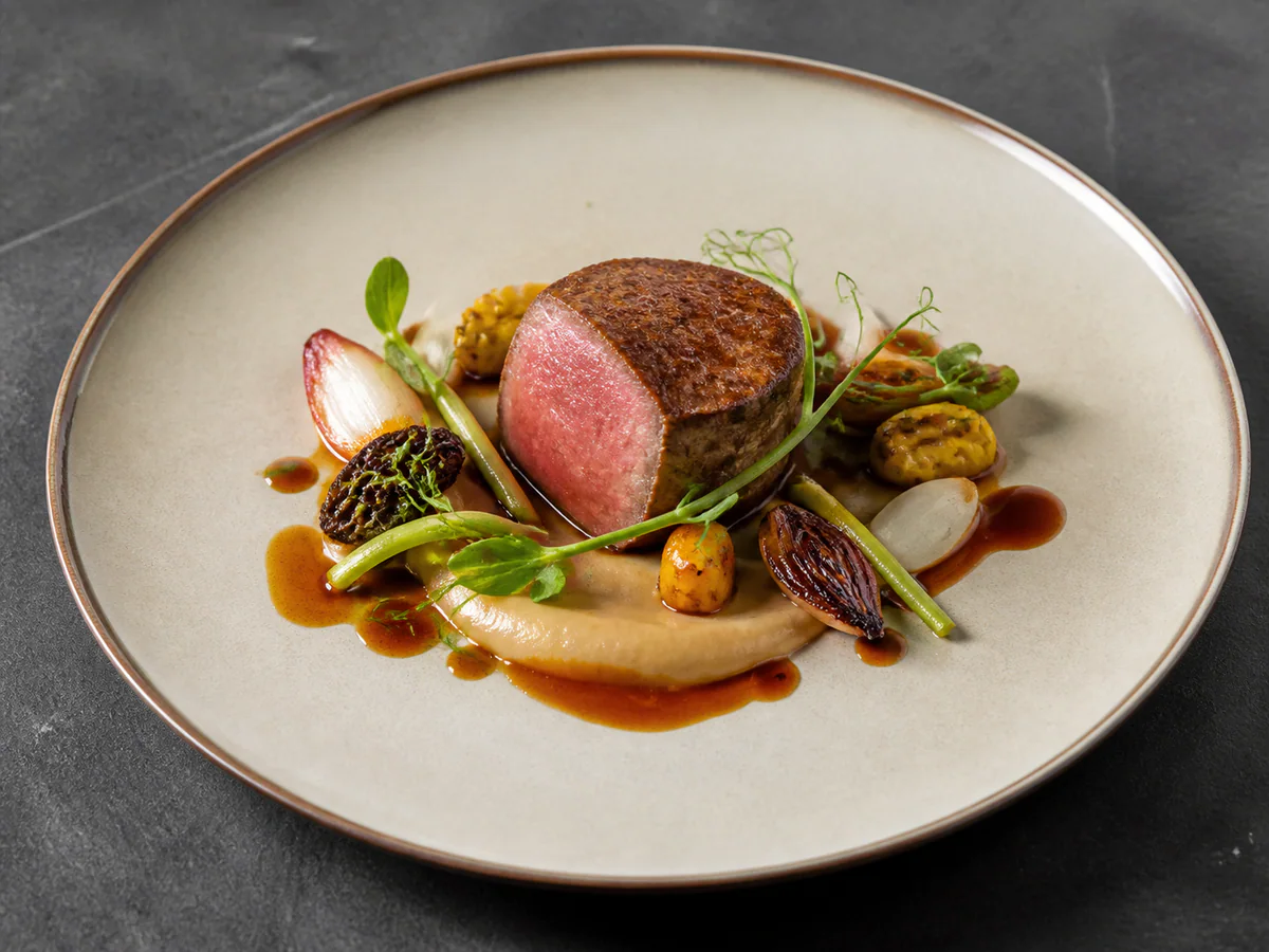 Illustrative Fine dining image — not a restaurant photo
