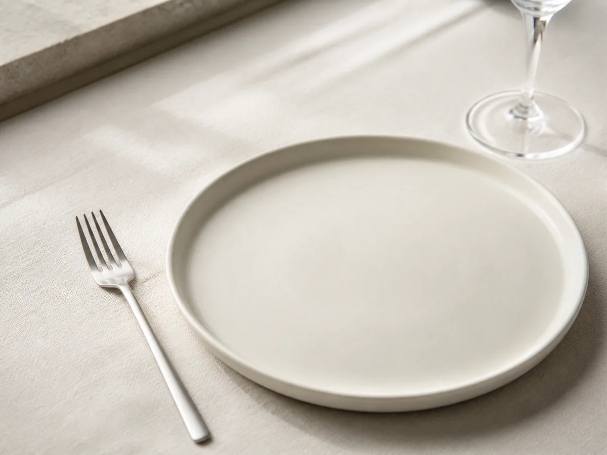 Illustrative Tischdekoration – kein Foto des aufgeführten Restaurants